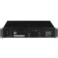 Electro-Voice PA 2400T инсталляционный усилитель, 2 x 400 Вт @ 4 Ом, 70/100В,...
