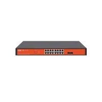 WI-PCES318GF настраиваемый PoE 250Вт, порты 16 PoE GE + 2 SFP, Easy Smart