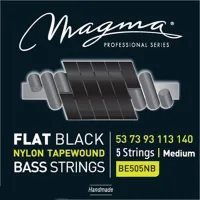 Комплект 6 струн для бас-гитары Magma BE406NB