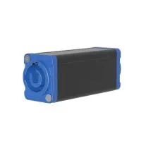 Seetronic SAC3MMA- Проходной адаптер powerCON 20 A, тип A (вилка) – powerCON 20 A, тип A (вилка), черный с синим