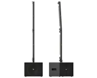 KR202 II / Активный звуковой комплекте 1 KS2I + 1 KS2PI + 4 KK102I, черный цвет / K-ARRAY