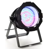 LED PAR-56 RGB 10 mm Short black