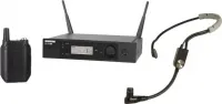 Shure glxd14re/sm35-z2. цифровая рэковая радиосистема shure с головным микрофоном sm35
