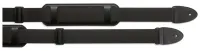 STAGG SN5 SHP BLK - плетеный нейлоновый ремень для гитары, с наплечной накладкой,  длина 82-141 см, черного цвета
