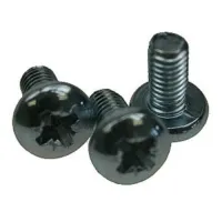 Adam Hall Винты M6 x 12 (головка Phillips) черные 5417BLK