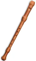 Tenor recorder Mollenhauer Waldorf-Edition 19442 - Three-part tenor recorder with pear body, baroque fingering and double holes