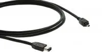 Кабель kramer c-fm6/fm4-25 fire wire (6 конт. - 4 конт.) 7,6 м.