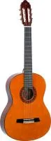 Valencia CG160 Гитара акустическая классик, корпус выполнен из липы, покрытие корпуса - глянцевое, накладка грифа и нижней порожек: твердые породы дерева, гриф сделан из нато, никелерованные колки