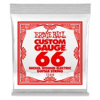 Ernie Ball 1166 струна для электро гитар. Никель, калибр .066