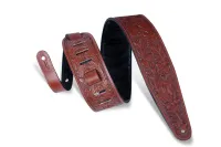 PM44T01-WAL Heirloom Series Ремень для гитары, кожаный, коричневый, Levy's