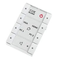 Biamp Impera Echo 8DKW - AV-контроллер, 8 кнопок, форм-фактор DK, белый