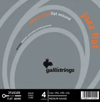 GALLI STRINGS JF45105 - струны для электро баса, плоская обмотка 4 струны, 045-105