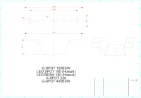 STAGE4 OMEGA BRACKET for G-SPOT 400 BSW Крепеж для подвеса (комплект из 2 шт.), высота 3,5 см, расстояние между отверстиями 14,4 см