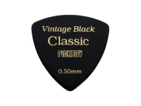 GP-04BL/05 Celluloid Vintage Classic Black Медиаторы 50шт, толщина 0.50мм, Pickboy