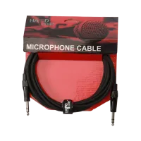 HardCord JJS-50 микрофонный кабель Stereo Jack 6,3mm-Stereo Jack 6,3mm, 5m