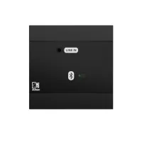 AUDAC NWP300/B Networked audio input panel - BT + 3.5 mm jack (4 CH) Black version