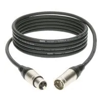 KLOTZ M2K1FM1000 готовый микрофонный кабель на основе MY206, разъёмы Klotz XLR мама - XLR папа, длина 10м