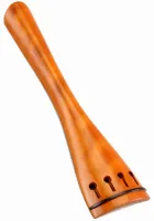 Cello tailpiece Acura CT-E3A431 - Grade A boxwood round 4/4 cello tailpiece with horn saddle
