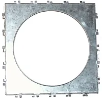 Рамка закладная Energy  NCB-M-CM-1  Black (для HDT-CM1) (17065)