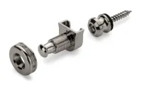 14010601 Security Lock Крепление для ремня с блокировкой, для гитары, рутений, Schaller