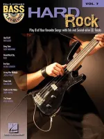 MusicSales HL00699676 BASS GUITAR PLAY ALONG VOLUME 7 HARD ROCK BASS GUITAR...