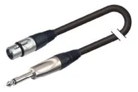 ROXTONE MXJ004/10 Кабель микрофонный, D 6 мм, XLR (3P-F/(RX009-F) - 6,3mm JACK (M)/ (RJ-024M), 10 м