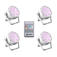 Cameo root par 4 wh set 1 - комплект из 4 x clrootpar4 включает ir remote control (clpflat1remote) (белый)