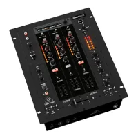 Behringer NOX303 DJ Пульт микшерный 3-канальный с VCA кроссфейдером, синхронизируемыми эффектами, USB аудио интерфейсом