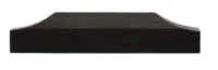 Cello lower nut Acura CS-EQA261 - Grade A ebony cello lower nut