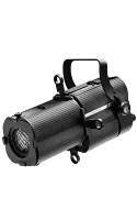 DTS PROFILO COMPACT 150W Профильный театральный прожектор под лампу G12 for 150W, с 4-мя заслонками, профилирующими луч,  изменяемый угол расхождения луча с 20° до 40°.