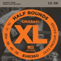 D`addario ehr-360 sale  струны для электрогитары half rounds, нерж сталь, 13-56, jazz medium