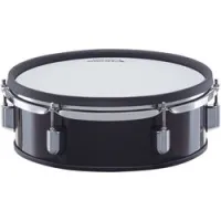 Roland pda120l-bk  двухзонный пэд тома с корпусом уменьшенной глубины 12”x4” деревянной конструкции