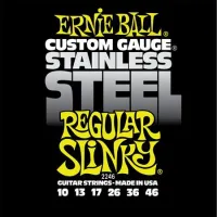 Комплект струн для электрогитары Ernie Ball Regular Slinky Steel P02246
