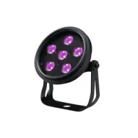 DarkFX Spot 510 IP  ультрафиолетовый световой прибор WASH, 6 х1,9 Вт UV LED, DMX, IP65