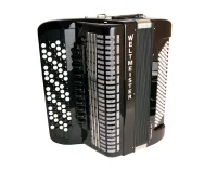 Romance874-IV-120/87-BK-IS Romance 874 Аккордеон кнопочный 87/120/IV/11/5, черный, Weltmeister