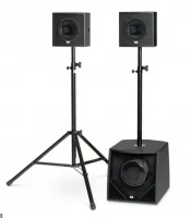 KS-AUDIO MICRO SAT Полнодиапозонный звукоусилительный комплект, в составе - 2 X СX 8 (8"+1") + CB 12 (12")