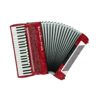 Saphir-IV-120/41-RD-WM Saphir Аккордеон 41/120/IV/11/5, красный, чешские пластины, Weltmeister