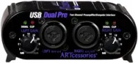 Art usbdualpreps  2х канальный предусилитель/ usb интерфейс, вход 2 x xlr/ 1/4"trs, выход наушн, монит