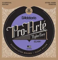D'ADDARIO EJ44 PRO-ARTÉ NYLON, EXTRA HARD TENSION струны для классической гитары, очень сильное натяжение..