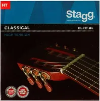 STAGG CL-HT-AL Струны для классической гитары. Жесткие, посеребреная навивка