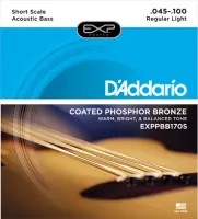 Комплект струн для акустической бас-гитары D'Addario EXPPBB170S