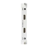 Qtex QVP CH4K-2OUT- Модуль вывода 2xHDMI 2.0 для шасси матричного коммутатора серии MM