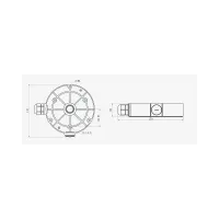 MS-A75 распределительная коробка для IP-камер Milesight