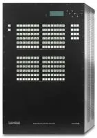 Lightware mx-fr80r, шасси модульного матричнного коммутатора 80x80 с тремя блоками питания; 4x20 lcd дисплей и кнопки управления на передней панели; управление по rs-232, usb и ip.
