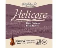 D'Addario HS612 3/4M-B10-1 Helicore Solo струна Ми для контрабаса 3/4, среднее натяжение