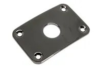 GIBSON Metal Jack Plate, Explorer Chrome крышка гнезда подключения электрогитары, металл, цвет хром