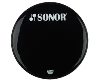 91067000 PB 20 B/L  Пластик для бас-барабана 20'', черный, Sonor