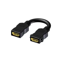 Procab BSP602/B- Кабель-переходник HDMI 19-pin (розетка-розетка), черный