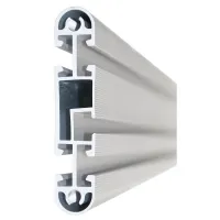 Kondator 436-FX160- Профиль Conceptum F-Profile 1600 мм, макс. нагрузка 25 кг на метр, серебристый