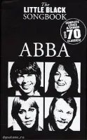 MusicSales AM985600 - THE LITTLE BLACK SONGBOOK ABBA LYRICS and CHORDS BOOK